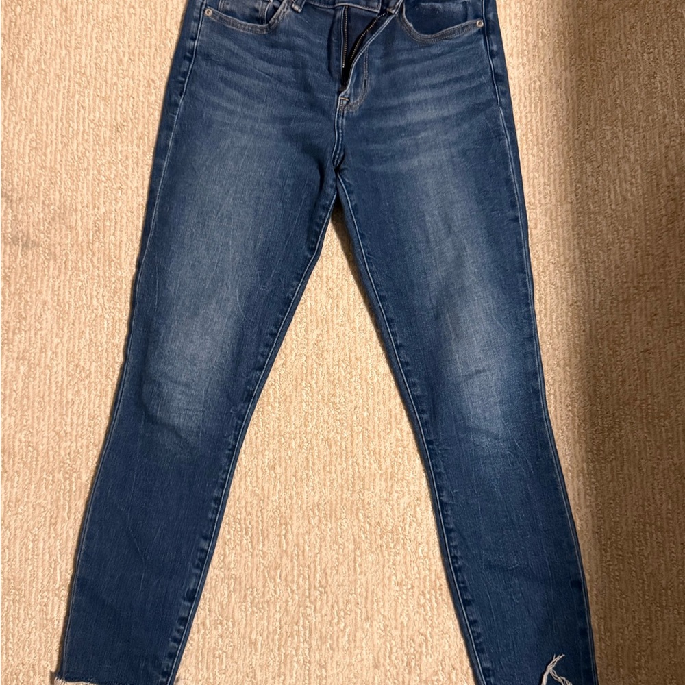 Abercrombie & Fitch Dark Blue Skinny Jeans